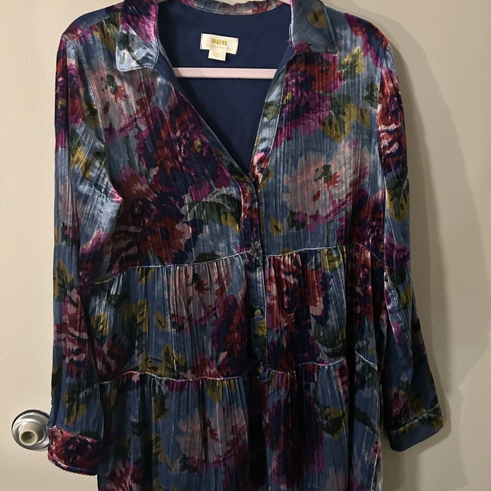 Maeve By Anthropologie floral tunic  - Multicolor
